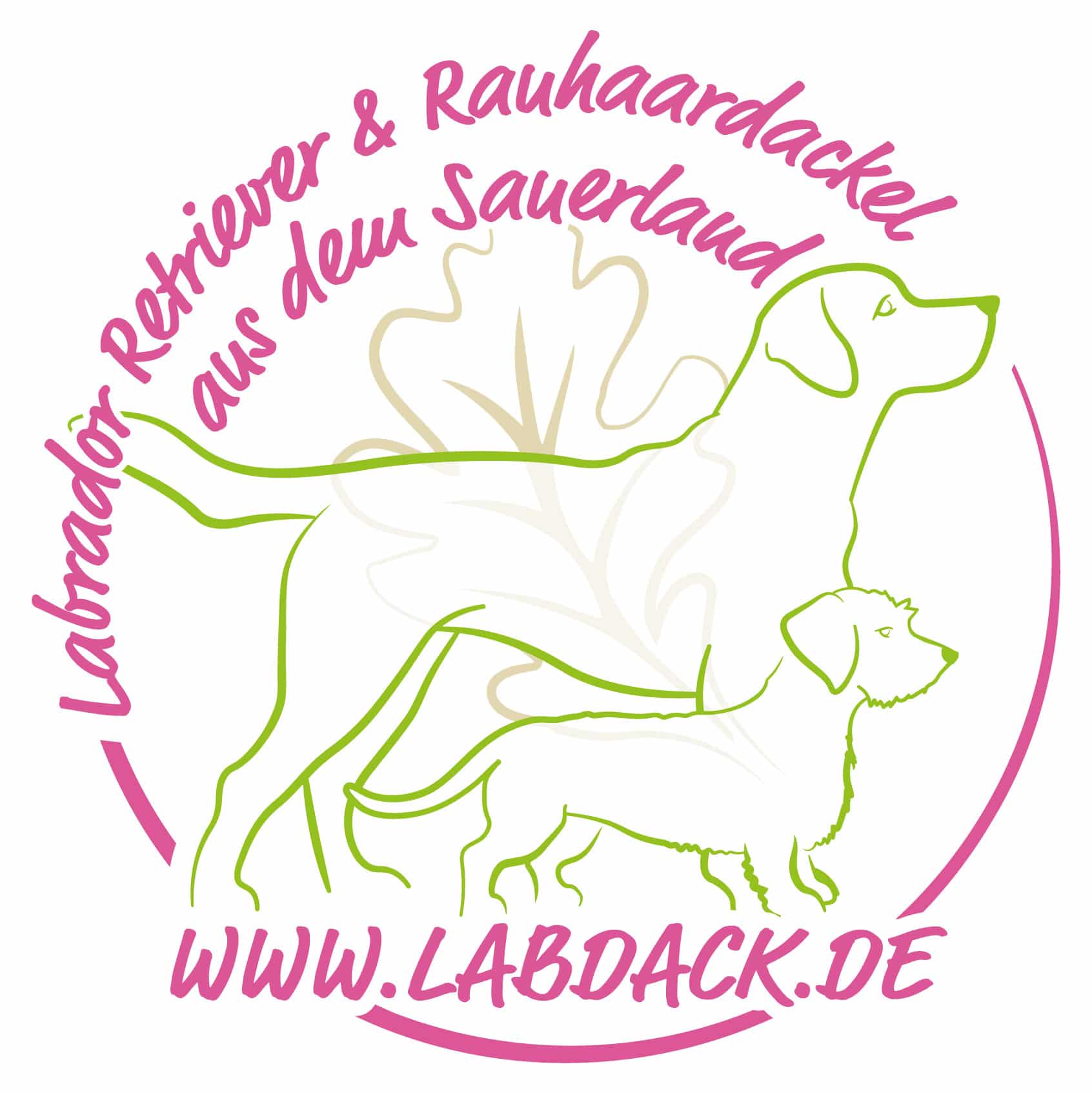 Logo Labdack - Dackel und Labrador Zucht